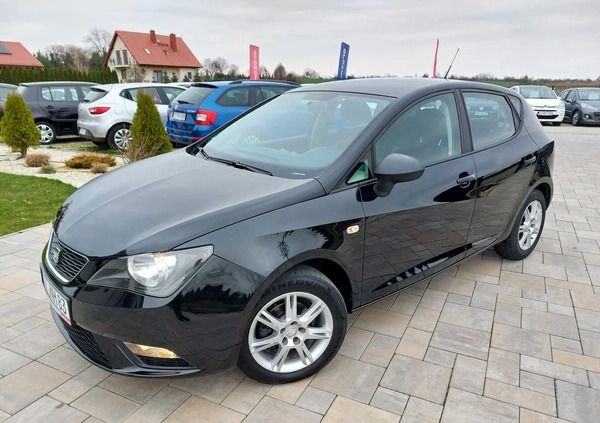 Seat Ibiza cena 22999 przebieg: 142000, rok produkcji 2012 z Białobrzegi małe 781